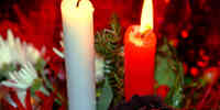 Decorazioni di Natale: Le candele